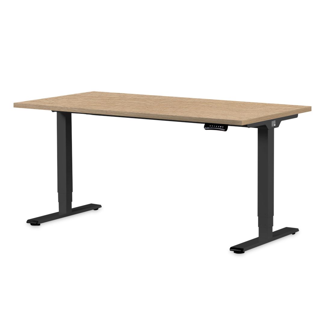 Höhenverstellbarer Schreibtisch - elektrisch, stabil, ergonomisch:  Steh-Sitz-Tisch kaufen